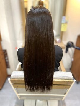 ヘアリゾート粋 ウナム 新宿東口店(enam) 透明感カラー/アッシュブラウン/グレージュ/艶髪/ロング