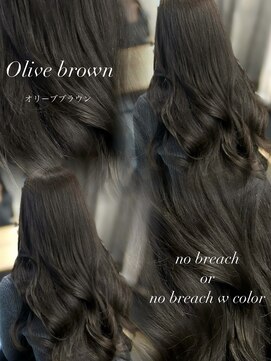 アイシー 表参道(ICY) 暗め透明感オリーブブラウンオリーブベージュ＊RINA