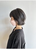 ふんわりミニボブ