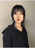 レイヤーカット/ウルフカット