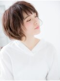 関内/髪質改善/フェイスフレーミング×小顔マッシュパーマボブk