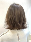 ミルクティーブラウンカラー