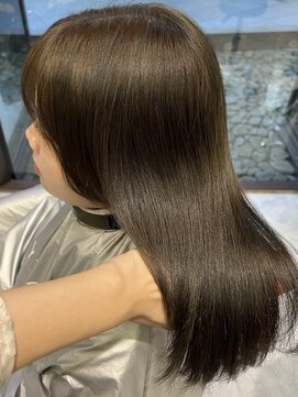 シティ(CITY) オリーブグレージュカラー　艶髪