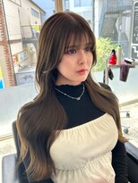 ウィリートーキョー 渋谷(WELLY TOKYO)&nbsp;渋谷 普段使いしやすいレイヤーカット 韓国ヘア