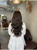 髪質改善カラー×ベージュブラウン【銀座,銀座一丁目美容室】