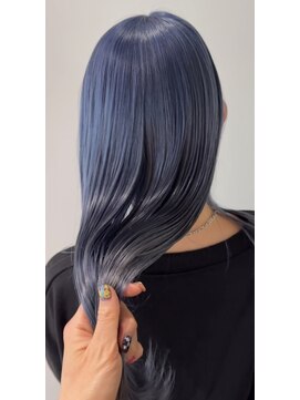 オム(omu) blue silver