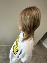 シエル(Ciel)&nbsp;ウルフカット&ミルクティーベージュ