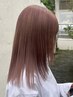 《夏もさらツヤに》カット＋縮毛矯正＋カラー￥21,000#髪質改善#原宿