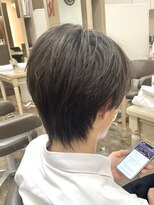 アルターリール(aL ter Rire)&nbsp;スパイキーショート/ブルーブラック/フェザーパーマ/中村郁未