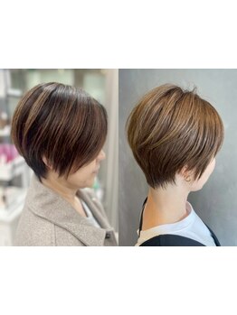 《根元白髪染め\2000/全体\2700》お手頃価格だからいつでも通える ♪髪質改善TRでうる艶仕上がりに◎