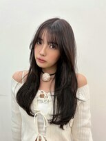 ヒュー 広島(HEW)&nbsp;20代30代大人かわいいレイヤーカットグレージュヘア