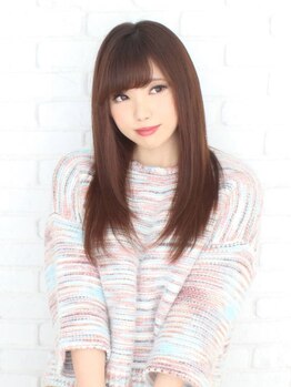 ピースオブヘアー(PEACE of hair)の写真/クセが弱い人も強い人にもオススメの《プレミアムストレート》★ダメージレス＆やわらか質感にファン多数！
