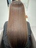 [田中指名]最高の艶髪へ♪カット+美髪矯正 ￥26400→￥24200 髪質改善万代/艶髪