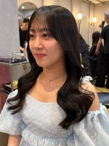 ロンド フィーユ(Lond fille)&nbsp;くびれヘア/顔周り/韓国/ボブ/レイヤーカット/前髪/カラー/銀座