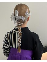 エルム 府中(yelm)&nbsp;【ヘアアレンシ×ベージュカラー】#ヘアメイク#へアセット