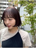 ボブ/前上がりボブ/おしゃれボブQilm秋吉