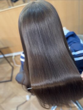 ライズ バイ レボ 柏店(RISE by REVO) ブリーチなしダブルカラー・コタiケア×暗めグレージュ