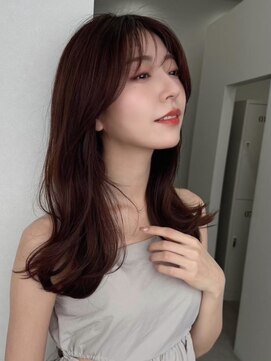 ソヨン 名駅2号店(SOYON) 似合わせカット/大人ガーリー/ダークアッシュ/オリーブグレー740