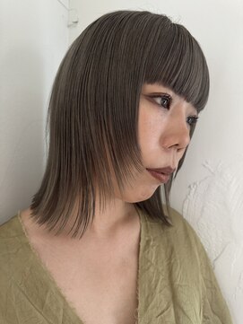 プロス(Pros) 表参道/ブリーチなし／レイヤーカット/ヘアセット