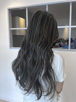 ロテ(LOTE.)&nbsp;着物ヘア/大人ガーリー/ダークアッシュ/似合わせカット/一宮