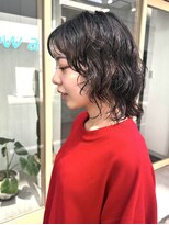 ラッキーヘア 加古川(Lucky Hair)&nbsp;レイヤーウルフ×パーマ【シン】【ラッキーヘア加古川】