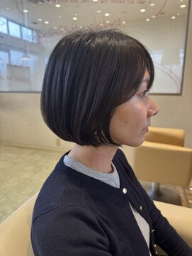 サラ ビューティ サイト 春日(SARA Beauty sight) ナチュラルボブ×顔まわりレイヤー