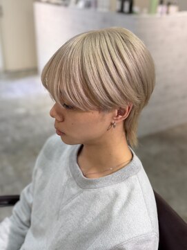 アンジェ(ange) ホワイトブロンド_miu