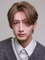 メンズサロン キング 枚方店(Men’s salon K!ng)&nbsp;韓国マッシュセンターパートツーブロックニュアンスパーマウルフ