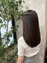 ルーツホーム(Roots Home)&nbsp;大人ブラウンベージュ×美髪再整Aujuaトリートメント