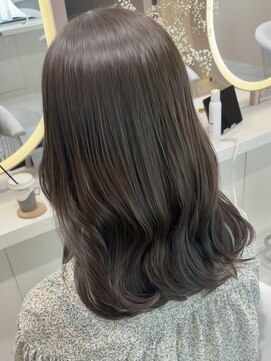 サンド クリア 横浜本店(sand clear) 透明感オリーブグレージュ