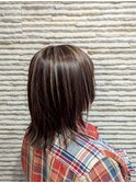 20代30代ハイライトバレイヤージュブリーチ立体感透け感
