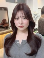 ビュー フクオカ(VIEW FUKUOKA)&nbsp;ロング/顔周り/前髪/レイヤー/韓国風/くびれ巻き