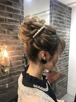 ヘアビューティースタジオ ラルガ(Hair beauty studio Raruga) ルーズお団子