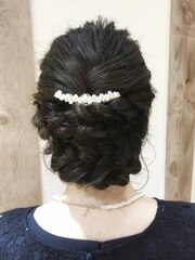 【Neolive east】結婚式お呼ばれヘアセット