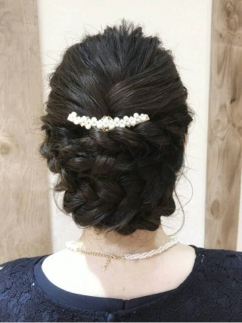 【Neolive east】結婚式お呼ばれヘアセット