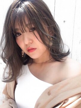 ローランド(Rowland) ハイライトカラー☆アッシュ☆シースルーバング☆ボブ