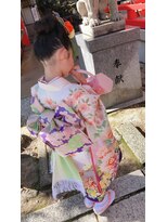 アンビ(ambi) 七五三ヘアセット