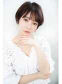 サラッと爽やかナチュラルショート☆