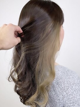 マーシュ(marshu) 【marshu OSAKA Style】インナーカラー×ショコラブラウン