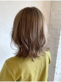 Belle BIANCA ハイトーンベージュ/くびれミディアム byマツモト
