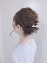 アナザヘアー なんば 高島屋前店(ANAZA hair)&nbsp;ロープ編みでゆるふわフルアップ♪