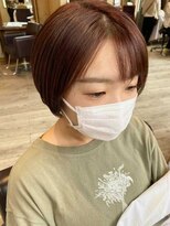 ビーワールド(B WORLD)&nbsp;秋カラー！！かわいいピンクブラウン【藤枝/髪質改善】