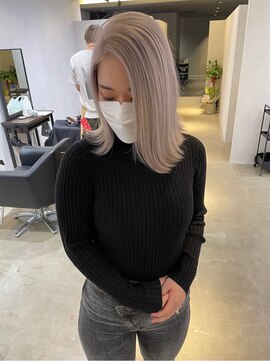 メリー オオサカ(Merly Osaka) 凄技！ムラなしハイトーン_パールホワイトラベンダー_