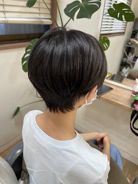 ヘアーゾーン ハチマルハチ 登戸駅前店(Hair Zone 808) ハンサムショート