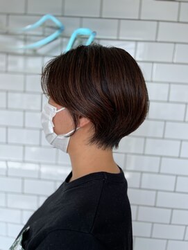ヘアーシー(HAIR C,) ［HAIR C shoichi］丸み可愛い耳かけショート
