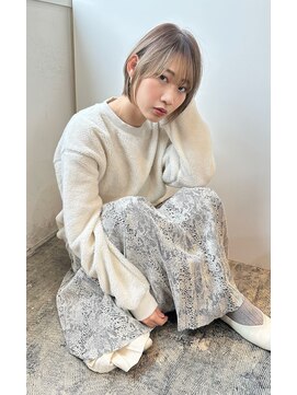 テン 蒲生四丁目(ten=10) ten内山　グレージュカラー☆ショートボブ