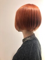 ネオヘアー 曳舟店(NEO Hair)&nbsp;ショートボブ×オレンジカラー