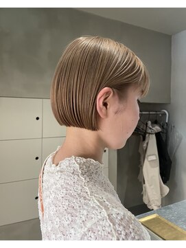 ハウ 心斎橋(how) ミニボブ/ショート/ショートヘア/前下がりボブ/ぱつっとボブ