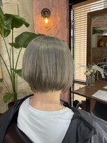 ロッソバイアルター 鎌取(ROSSO by aL-ter)&nbsp;【グレージュカラー/ハイライトカラー/斜めバング】千葉香奈