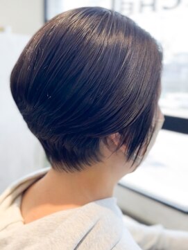 アトリエアルシュ(atelier ARCHE) 大人ショートボブ,小顔,ひし形ショートボブ,天然ヘナ,ハナヘナ